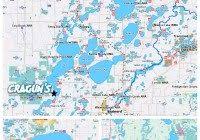 Brainerd Mn Lakes Map Details Cragun S Resort