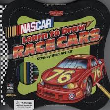 How to draw simple car step by step learn easy drawing a car with draw easy #drawingstepbystep #howtodraweasy. Walter Foster Nascar Learn To Draw Race Cars Kit Step By Step Art Kit Nascar 9781600580314 Amazon Com Books