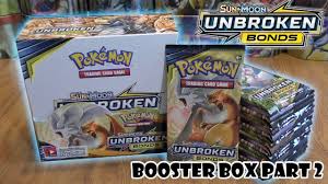 Let's open 1000 booster packs (1080 pokemon packs or 30 booster boxes to be exact) twitch tonight we are opening up an entire unbroken bonds booster box for the community! Unbroken Bonds Booster Box Opening Pt 2 Youtube