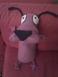 Adorable Stuffed Courage Created By A Fan Disney Plush My Childhood Geek Stuff