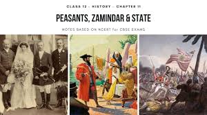 Peasants, Zamindars And The State