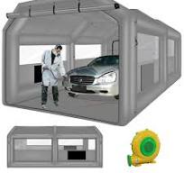Amazon.com: QILEBA Inflatable Painting Spray Booth 20x13 ...