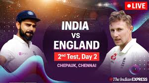 Watch cricket provide live cricket scores for every one. India Vs England 2nd Test Day 2 Highlights How Ashwin Rohit Kept Ind On Top Sports News The Indian Express