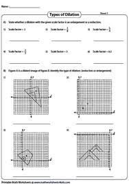 Dilations practice worksheet answer key 1.construct a dilation of the image with a scale factor of 4. Dilation With Center At Origin Dilation Worksheets