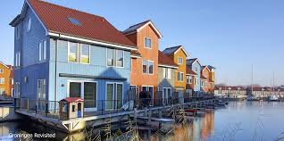 Groningen Colorful Colourful Houses Colours Colors Architecture Design Buildingdesign Destination Holland Thenetherlands City Citylife Colorfulde