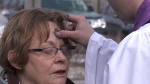 Priests offer "ashes to go"