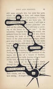 Found Poetry Making Poems From Words On The Page Found Poetry Blackout Poetry Poetry Art