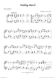Wedding Music Scores Piano Sheet Music At Virtual Sheet Music Piano Sheet Music Virtual Sheet Music Music Score