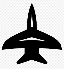 A fighter jet that i designed in tinkercad. Fighter Jet Ii F18 Silhouette Hd Png Download Vhv