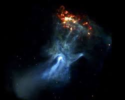 Decades later, sixteen countries were involved in the creation of the international space station, which was completed in nov. The Hand Of God In Space Nasa Photographic Image Pulsar Wind Etsy