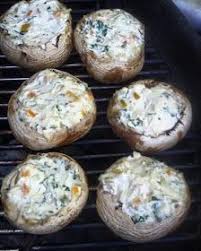 Ollis Grillabenteuer Champignon Gefullt Vom Grill Champignons Grillen Rezepte Gefullte Champignons Grillen