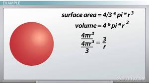 Add areas of the faces. Surface Area To Volume Ratio Video Lesson Transcript Study Com