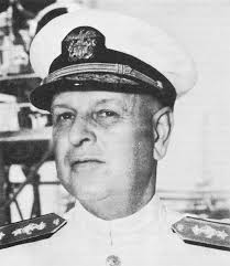 Admiral King leads US navy during World War II
