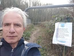 The public footpath from Riverside to Menmundy has been washed away as the  river has burst the bank again. You can see a black pipe, and a metal pipe  (clay line) as