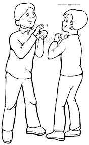 People With Disabilities Color Page Coloring Pages For Kids Family People And Jobs Color People Coloring Pages Coloring Pages For Boys Free Coloring Pages
