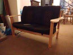 Vw Volkswagen Mk2 Golf Gti Rear Bench Seat Converted To Small Sofa Using A Timber Frame Small Sofa Furniture Love Seat
