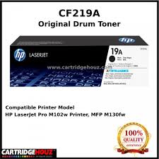 If you print occasionally, choose. Genuine Hp Cf219a 19a Cf219 219a Original Laserjet Imaging Drum Not Included Toner For Hp Color Laserjet M102 M102a M102w Mfp M130 Mfp M130a Mfp M130fn Mfp M130fw Mfp M130nw Printer