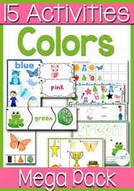 From my own kids' homework and teacher feedback. Easy Activities For Learning Colors