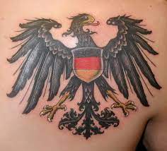 They look highly elegant in their simplicity and create an interesting aesthetic effect. German Black Eagle Tattoo Novocom Top