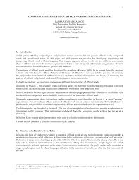 There are 4 different types of bahasa melayu (malay language) Pdf Computational Analysis Of Affixed Words In Malay Language