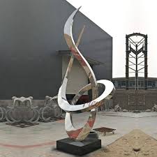 Best selection of fine art sculpture. Contemporary Modern Art Polished Stainless Steel Abstract Sculpture For Sale Polished Stainless Steel Sculptures For Sale