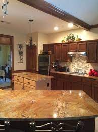 Check spelling or type a new query. Painting Upper Cabinets And Leaving Dark Oak Bottom Cabinets