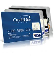 Use the card responsibly to help mend your credit. Credit One Bank Credit Cards