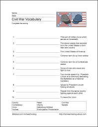 Free Civil War Printables For Your Classroom Civil War Printables Civil War Unit Study Civil War Lessons