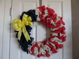 Check spelling or type a new query. Patriotic Burlap Wreath With Yellow Ribbon Swaym E Vegas
