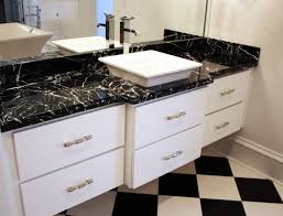 Bathroom Black And White Granite Countertops Nero Marquina Marble Countertops Bathroom Black Marble Countertops Marble Bathroom