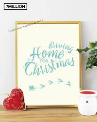 Click Me Driving Home For Christmas Santa Santa Printable Printable Christmas Christmas Printable C Christmas Prints Best Christmas Gifts Handmade Christmas