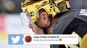 The vegas golden knights have decided to literally live up to their name. Vegas Is Rocking Shiny Gold Helmets And The Hockey World Doesn T Know How To Feel Article Bardown