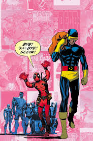 It's one end of a box. The Comic Book Origins Of Deadpool Hollywood Reporter