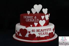 Size = 14 x 10 (3 deep). 20 Romantic Cake Designs For Wedding Anniversary Decor Or Design