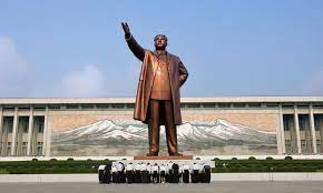 This Picture Shows A Statue Of Kim Il Sung In Pyongyang Kim Il Sung Founded North Korea Or The Democratic People S Repu North Korea North Korea History Korea