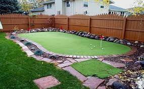 Nathan Backyard Putting Green Green Backyard Putting Greens