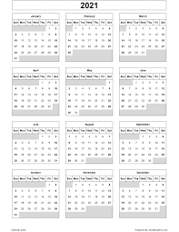 There are new models added in those templates to give but, not all new calendar templates are free. Download 2021 Yearly Calendar Sun Start Excel Template Exceldatapro