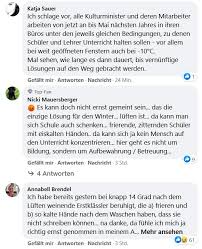 Alle schülerjobs müssen so angelegt sein, dass. Schuler Und Lehrer Mussen Sich Warm Anziehen Kmk Halt Luften Gegen Corona Belastete Aerosole Fur Ausreichend Auch Im Winter News4teachers