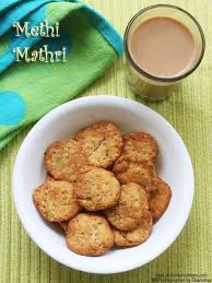 Methi Mathri Recipe How To Make Methi Mathri Recipe Sharmis Passions Recipe Mathri Recipe Recipes Food
