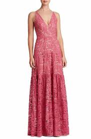 Dress The Population Melina Lace Fit Flare Maxi Dress Pink Maxi Dress Lace Dress Crochet Lace Dress