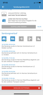 Bis wann können pakete geliefert werden? Wann Kommt Mein Hermes Paket An Ist In Verteilzentrum Graben Post Versand Warten