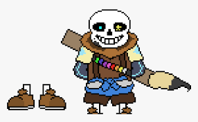 For some reason, but i just want to point out that papyrus without a head is reaaally creepy. Pixel Art Undertale Ink Sans Hd Png Download Transparent Png Image Pngitem
