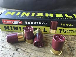 A charging bear is using sight to come at you if a dose of 00 buck to the eyes at 20 feet doesn't blind him (he's too far away to be charging) then you go to the slugs. The Aguila Minishell The Little Shotshell That Could Outdoorhub