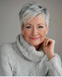 Short Hair Style for Women Over 50