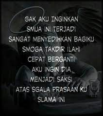 Kata kata sedih banget, menyentuh hati wanita, kekasih, buat pacar tersayang, atau mantan. Allah Maha Adil Takdir Sedih Gambar