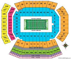 Gator Stadium Seating Chart Seating Chart