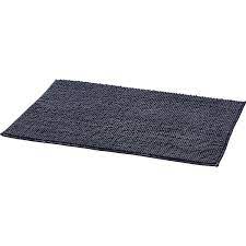 Modernes, stylés, nos tapis sont parfaits pour sublimer votre décoration. Tapis De Bain Chenille Gris Fonce 50x80cm Tex Home A Prix Carrefour