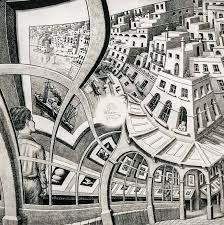 He was the youngest son of the civil engineer george arnold escher and his second wife, sara gleichman. M C Escher Print Gallery 1956 5 12 18 Mfaboston Escher Art Mc Escher Illusions