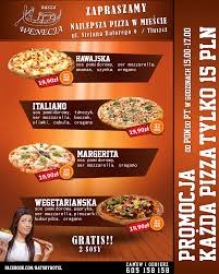 Pizza Menu Brochure Food Pizza Menu Design Pizza Design