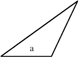 Sum of the squares of the short sides = 25 + 36 = 61. An Obtuse Triangle Frequently Not Part Of A Student S Concept Image Download Scientific Diagram